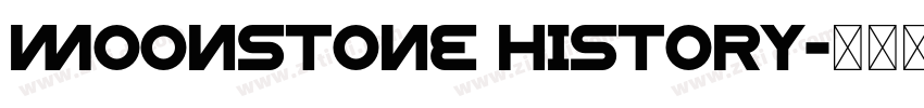 Moonstone History字体转换